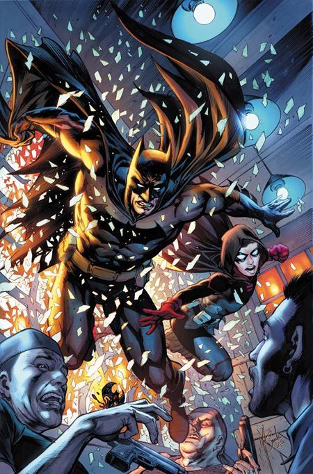 BATMAN AND ROBIN #22 CVR D INC 1:25 MARCO SANTUCCI CARD STOCK VAR
