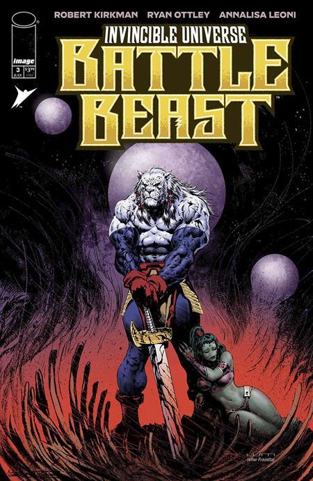 INVINCIBLE UNIVERSE BATTLE BEAST #3 CVR E INC 1:50 LIAM SHARP VAR