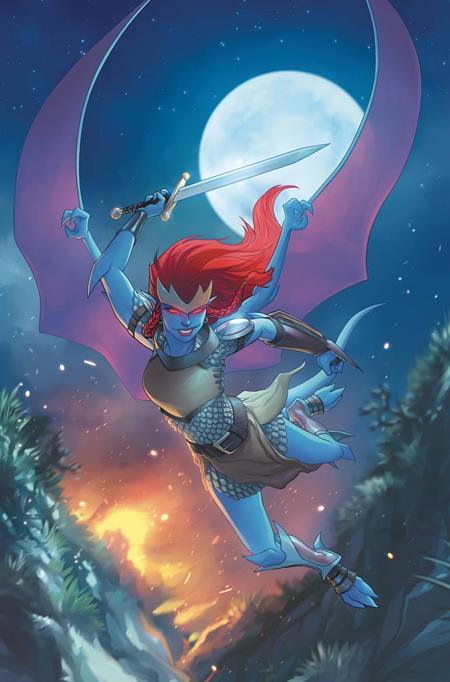 GARGOYLES DEMONA #1 CVR F MEGHAN HETRICK FOIL VIRGIN VAR-Originally MAR250015