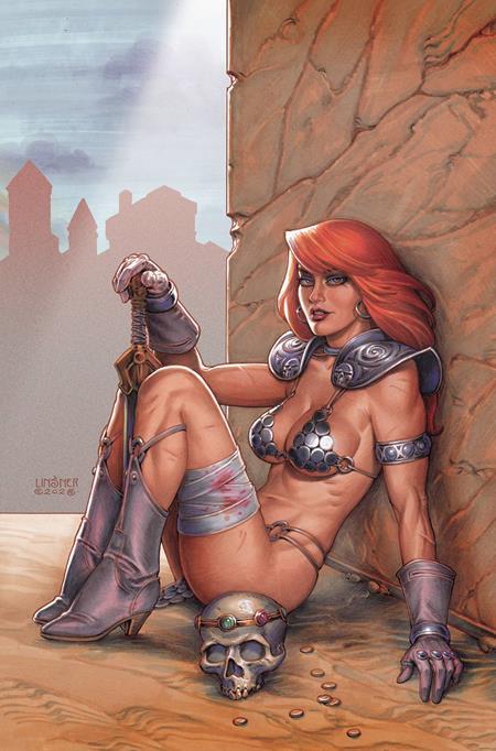 RED SONJA NOIR #1 (ONE SHOT) CVR F JOSEPH MICHEAL LINSNER LTD VIRGIN VAR--APR250049