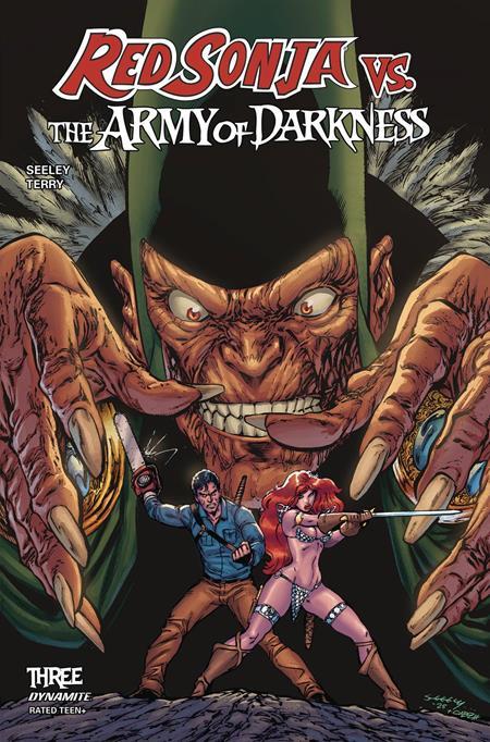 RED SONJA VS THE ARMY OF DARKNESS #3 CVR B TIM SEELEY VAR-Originally APR250137