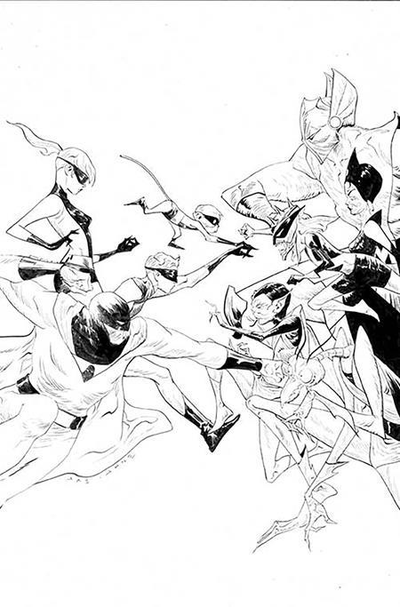 SPACE GHOST ANNUAL #1 (ONE SHOT) CVR N INC 1:15 JAE LEE LINE ART VIRGIN VAR