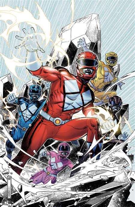 MIGHTY MORPHIN POWER RANGERS (2026) #1 E FOIL VARIANT (FULL ART FOIL CHEUNG)