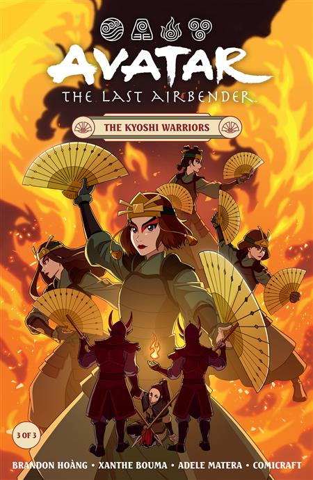 AVATAR THE LAST AIRBENDER--THE KYOSHI WARRIORS #3 (CVR A) (DANIELLE WEIRES)