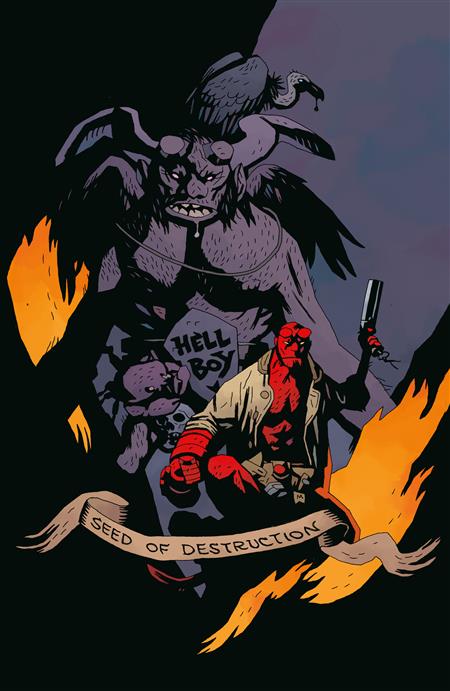 HELLBOY SEED OF DESTRUCTION #1 (FACSIMILE REPRINT) (CVR B) 1:25 (MIKE MIGNOLA)