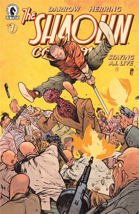 SHAOLIN COWBOY STAYING A.I.LIVE #1 (CVR D) 1:15 (DANIEL WARREN JOHNSON)