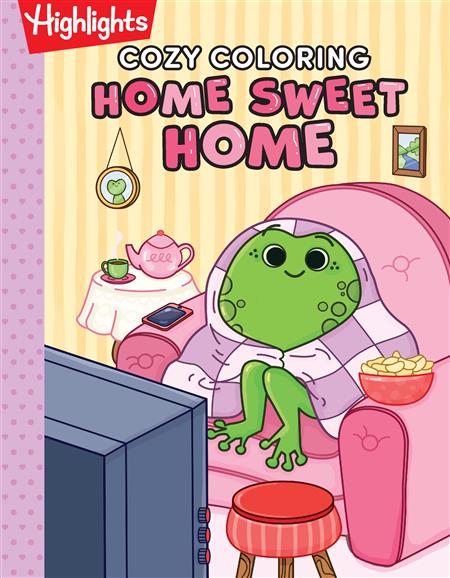 COZY COLORING HOME SWEET HOME TP