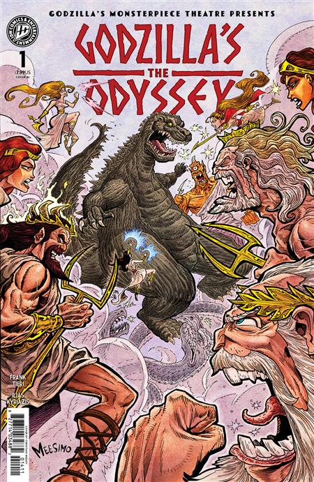 GODZILLA’S MONSTERPIECE THEATRE PRESENTS GODZILLA’S THE ODYSSEY VARIANT RI 1:10 (MEESEY)
