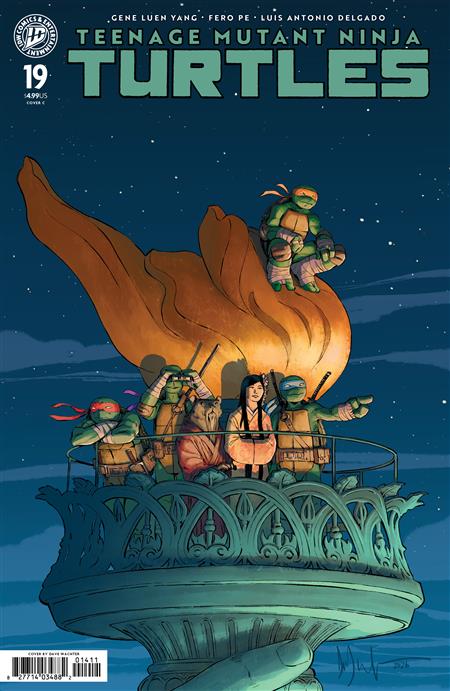 TEENAGE MUTANT NINJA TURTLES #19 VARIANT C (WACHTER)