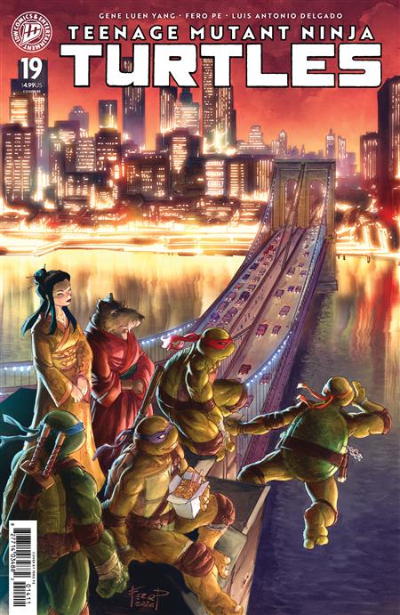 TEENAGE MUTANT NINJA TURTLES #19 VARIANT RI 1:25 (PE)