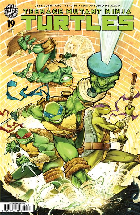 TEENAGE MUTANT NINJA TURTLES #19 VARIANT RI 1:50 (GONZÁLEZ)