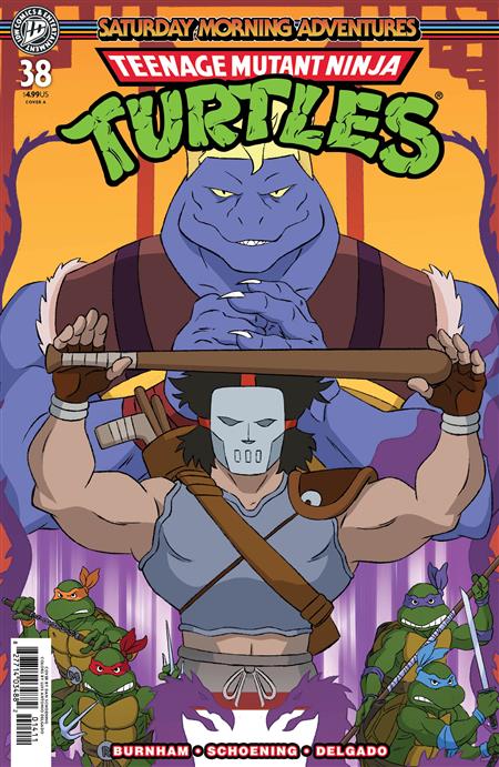 TEENAGE MUTANT NINJA TURTLES SATURDAY MORNING ADVENTURES #38 COVER A (SCHOENING)