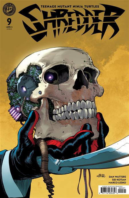 TEENAGE MUTANT NINJA TURTLES SHREDDER #9 VARIANT B (KOTIAN)