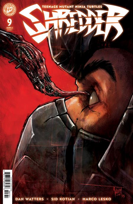 TEENAGE MUTANT NINJA TURTLES SHREDDER #9 VARIANT C (DAMIEN WORM)