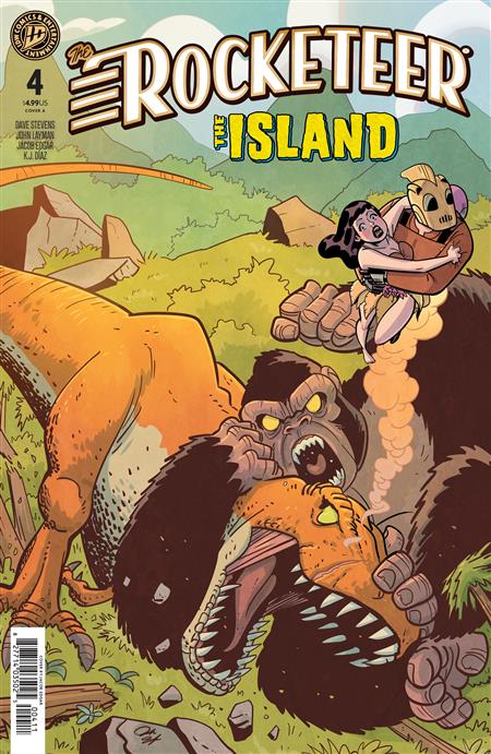 THE ROCKETEER THE ISLAND #4 COVER A (EDGAR)