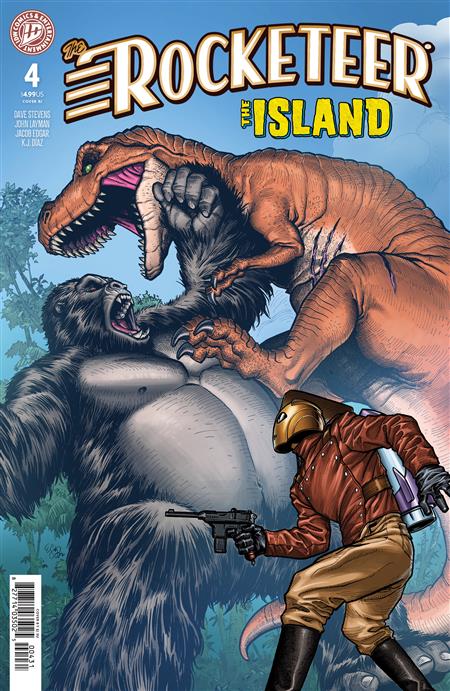 THE ROCKETEER THE ISLAND #4 VARIANT RI 1:10 (SU)