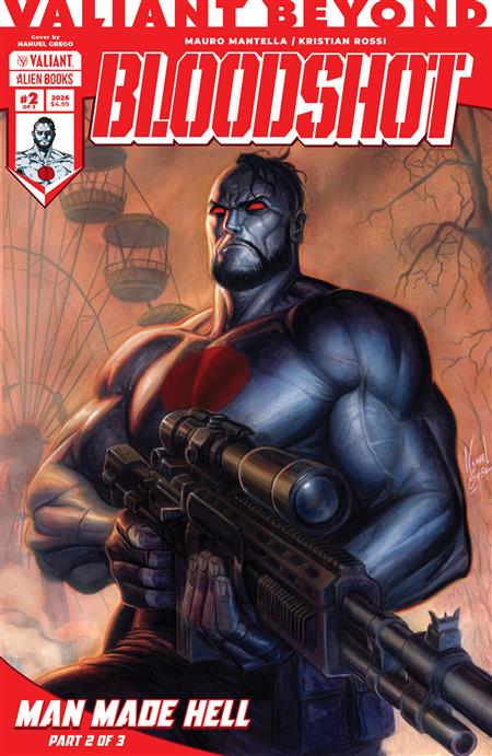 VALIANT BEYOND BLOODSHOT #5--MAN MADE HELL #2 COVER A (FAJARDO) (MR)