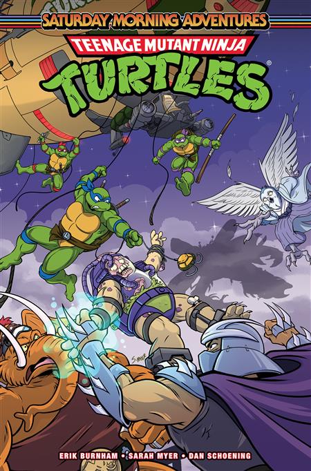 TEENAGE MUTANT NINJA TURTLES SATURDAY MORNING ADVENTURES TP VOL. 8