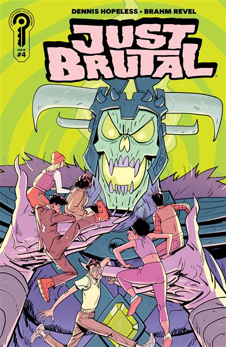 JUST BRUTAL #4 COVER A BRAHM REVEL