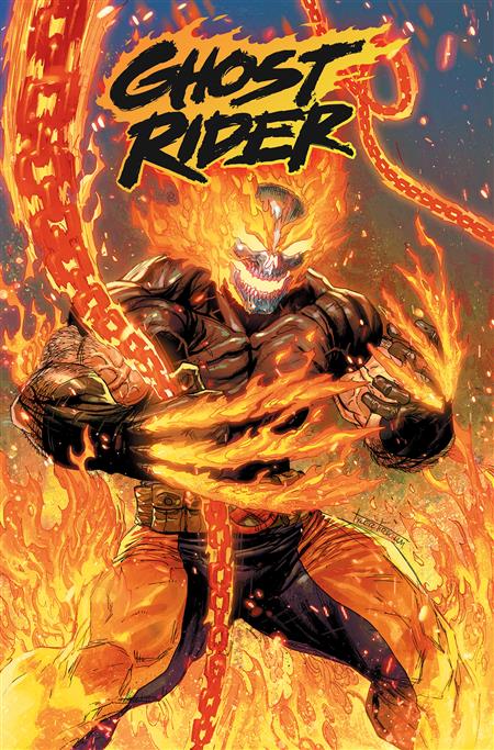 GHOST RIDER BY BENJAMIN PERCY OMNIBUS HC RYAN STEGMAN COVER [DM ONLY]