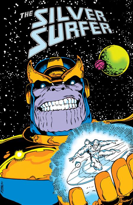 SILVER SURFER THE INFINITY GAUNTLET OMNIBUS HC RON LIM MARVEL AGE COVER [DM ONLY]