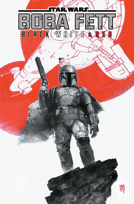 STAR WARS BOBA FETT - BLACK WHITE & RED TREASURY EDITION TP