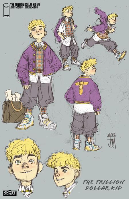 TRILLION DOLLAR KID #1 (OF 2) CVR D INC 1:20 FRANCIS MANAPUL DESIGN VAR