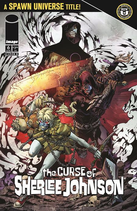 SPAWN THE CURSE OF SHERLEE JOHNSON #6 CVR B BRETT BOOTH VAR
