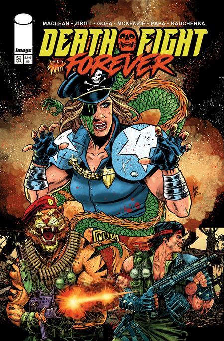 DEATH FIGHT FOREVER #5 (OF 5) CVR C INC 1:25 ANDY BELANGER VAR (MR)