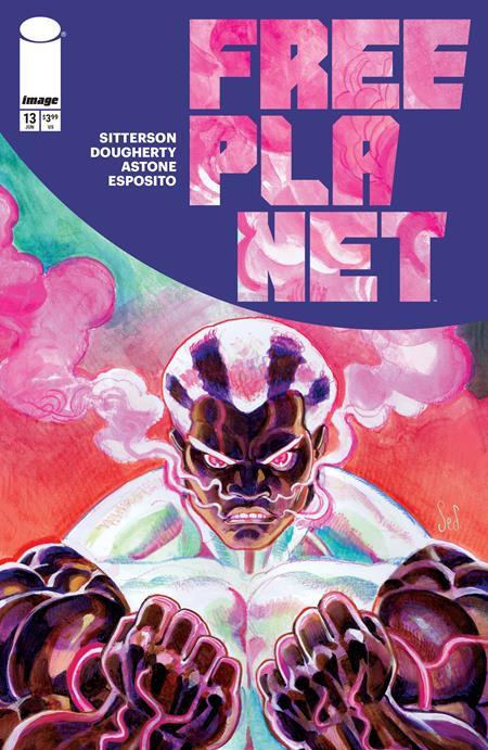 FREE PLANET #13 CVR A JED DOUGHERTY