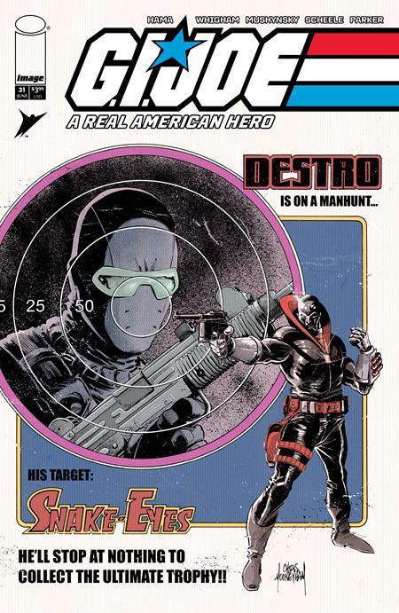 GI JOE A REAL AMERICAN HERO #31 HAMA FILES EDITION CVR B CHRIS MOONEYHAM VAR