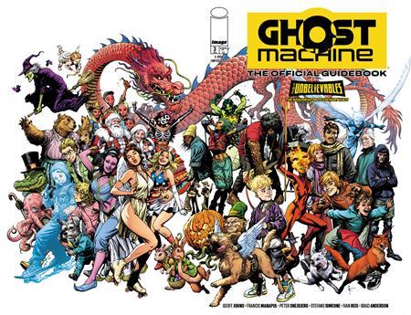 GHOST MACHINE THE OFFICIAL GUIDEBOOK #3 (OF 5) CVR A GARY FRANK & BRAD ANDERSON WRAPAROUND