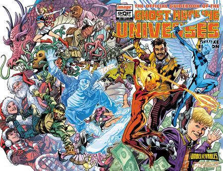 GHOST MACHINE THE OFFICIAL GUIDEBOOK #3 (OF 5) CVR B BRYAN HITCH & BRAD ANDERSON WRAPAROUND VAR