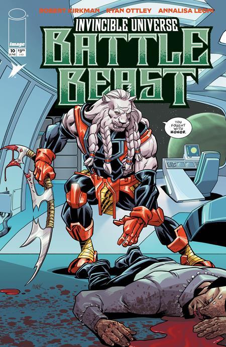 INVINCIBLE UNIVERSE BATTLE BEAST #10 CVR E INC 1:50 MARK ENGLERT VAR