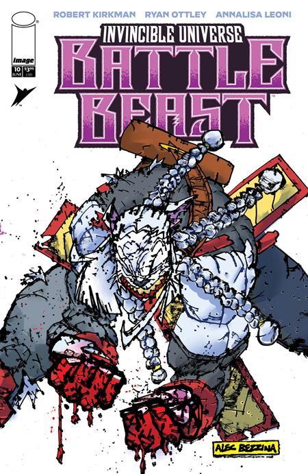 INVINCIBLE UNIVERSE BATTLE BEAST #10 CVR F INC 1:100 ALEC BEZZINA VAR