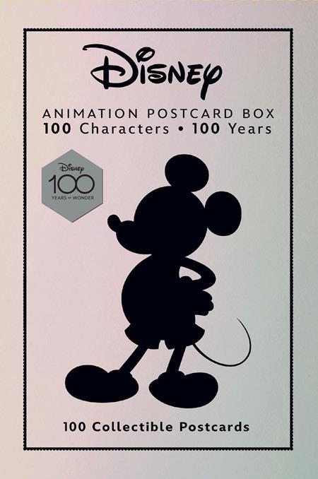 DISNEY ANIMATION POSTCARD BOX 100 COLLECTIBLE POSTCARDS Previously Offered Thru Other Distributors
