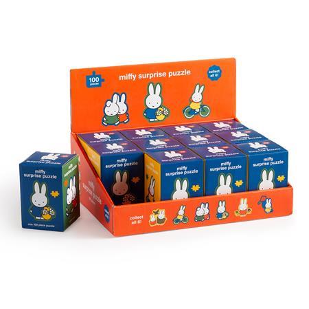 MIFFY 100 PIECE SURPRISE PUZZLE 12 COPY CDU (6 DESIGNS ASSORTED) Previously Offered Thru Other Distributors