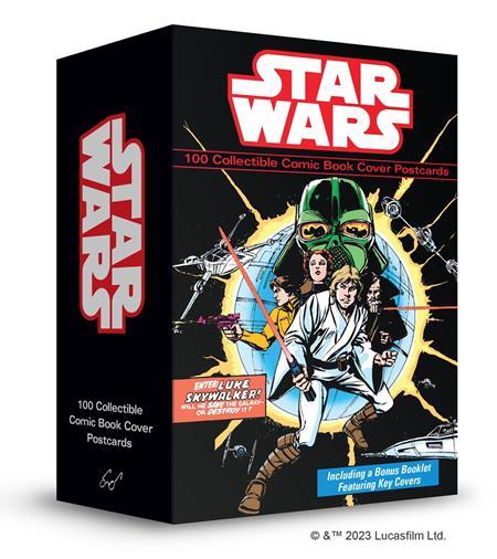 STAR WARS 100 COLLECTIBLE COMIC BOOK COVER POSTCARDS Previously Offered Thru Other Distributors