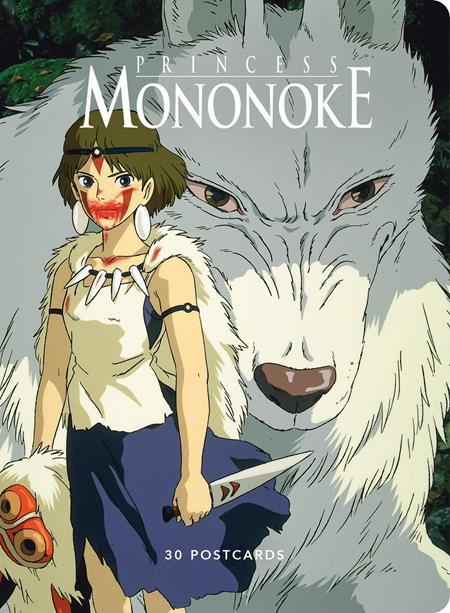 STUDIO GHIBLI PRINCESS MONONOKE 30 POSTCARDS Previously Offered Thru Other Distributors