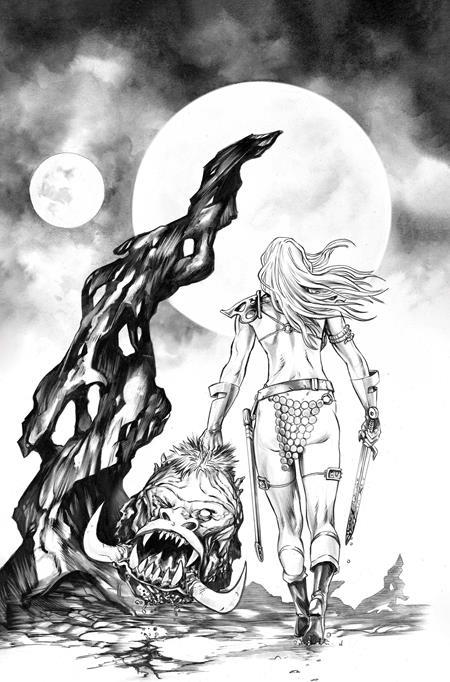 ALTERED STATES WARLORDS #1 CVR L INC 1:15 MIKE ROOTH LINE ART VIRGIN VAR