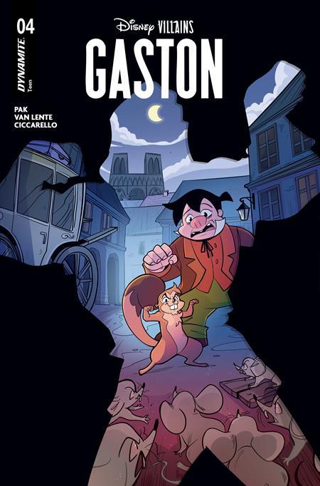 DISNEY VILLAINS GASTON #4 CVR C MILENA CICCARELLO VAR