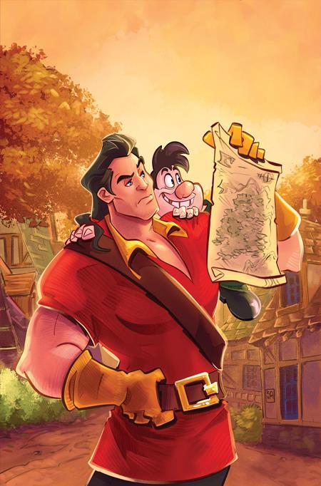 DISNEY VILLAINS GASTON #4 CVR H INC 1:20 ALESSANDRO RANALDI VIRGIN VAR