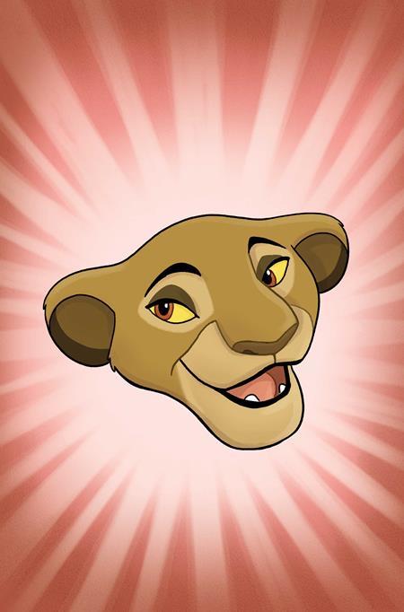 LION KING #6 CVR E INC 1:10 CARTOON HEAD VIRGIN VAR