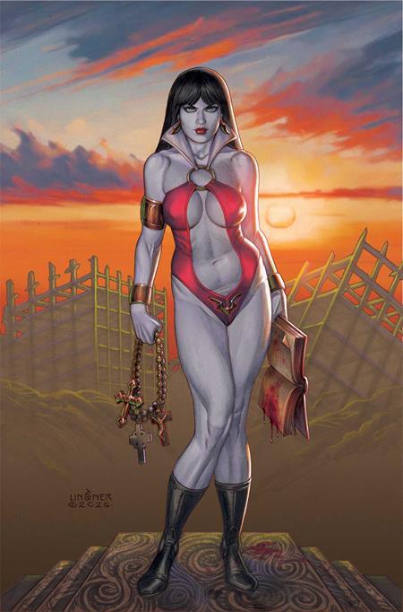 VAMPIRELLA ARMAGEDDON #12 CVR G INC 1:10 JOSEPH MICHAEL LINSNER VIRGIN VAR