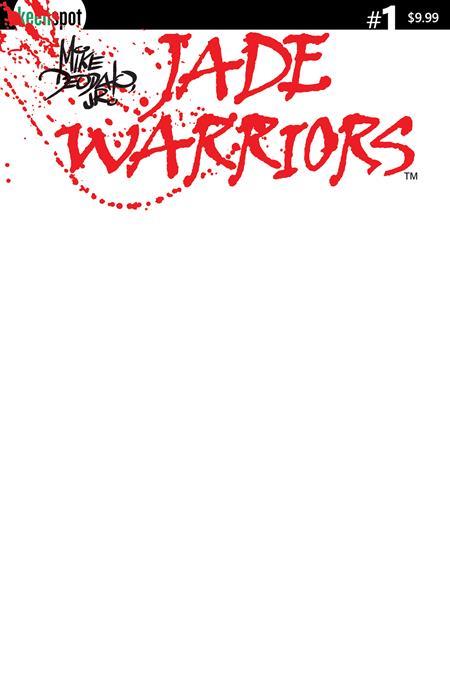JADE WARRIORS #1 CVR C BLANK SKETCH VAR