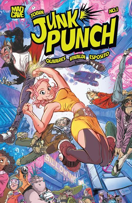 JUNK PUNCH #1 (OF 5) CVR E CARLOS JAVIER OLIVARES FOIL VAR (MR)