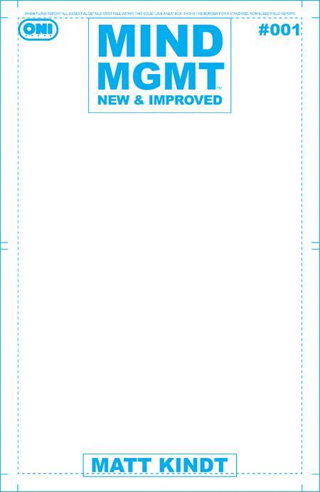 MIND MGMT NEW & IMPROVED #1 CVR D BLANK SKETCH VAR