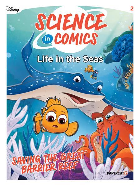 DISNEY SCIENCE IN COMICS HC LIFE IN THE SEAS
