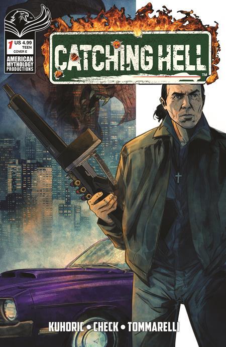 CATCHING HELL FEAT REGGIE BANNISTER #1 CVR E EMANUELE TOMMARELLI VAR Previously Solicted Thru Diamond