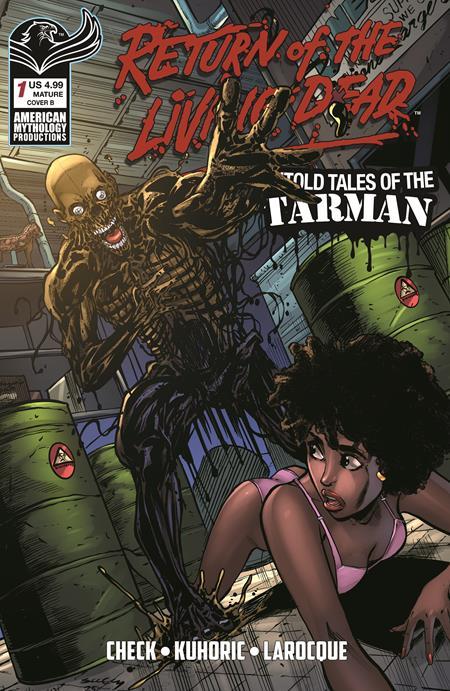 RETURN LIVING DEAD UNTOLD TALES OF TARMAN #1 CVR B TIM SEELEY VAR (MR) Previously Solicted Thru Diamond